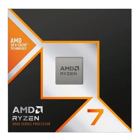 AMD Ryzen 7 9850X3D — vue 3