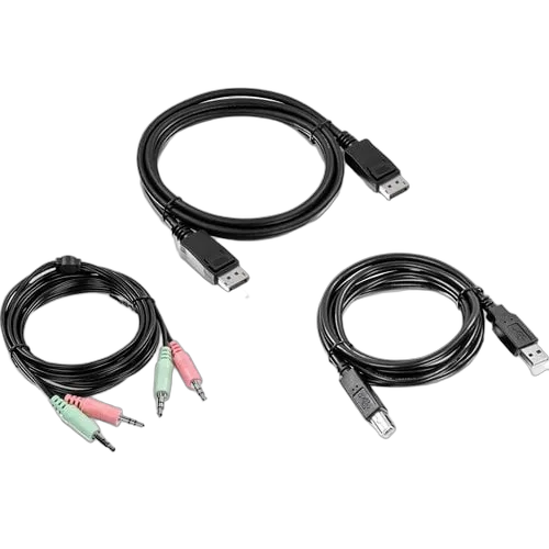 TrendNet 6 FT.DISPLAYPORT USB AND AUDIO — vue 1