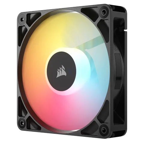 Corsair RS120-R ARGB (Pack 3x120mm) - Noir — vue 3