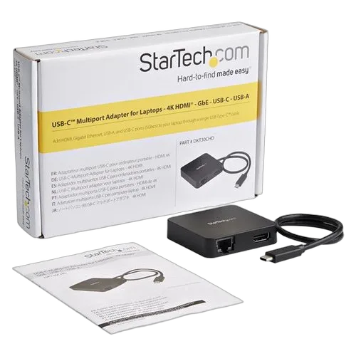 StarTech Multiport Adapter USB C HDMI PD 1x USBA — vue 7