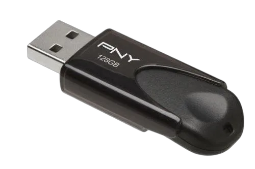 PNY ATTACHE 4 USB2.0 128GB READ — vue 1