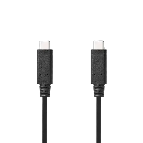 Nedis Câble USB-C 3.2 mâle/mâle - 240W - 1m - Noir — vue 2