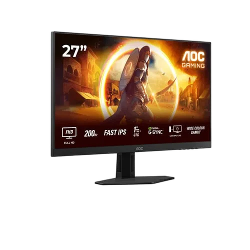 AOC 27G4HRE - 27" FHD 200Hz Fast-IPS 1ms G-Sync Compatible — vue 3