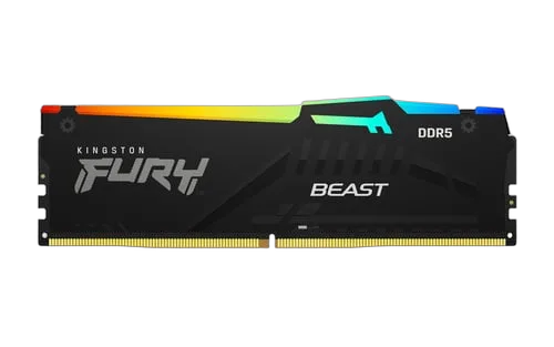 Kingston Fury Beast RGB KF556C36BBEAK2-32 (2x16Go DDR5 5600 PC44800) — vue 4