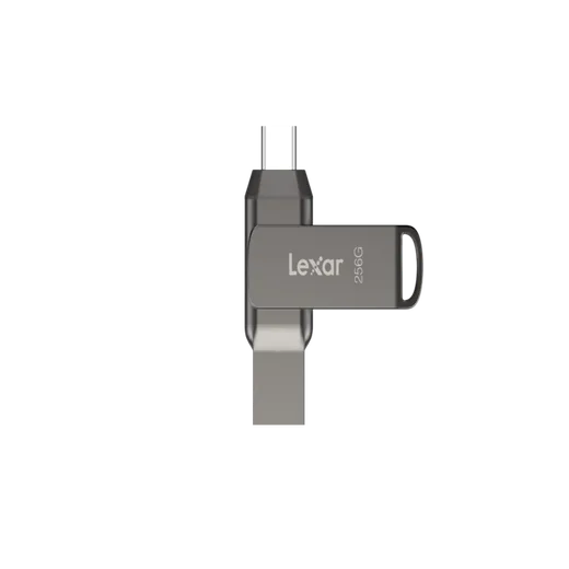 Lexar Clé 256Go USB 3.1 + Type C JumpDrive D400 — vue 2