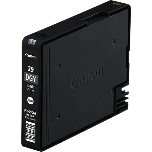 Canon Ink/PGI-29 Cartridge Dark GY — vue 3
