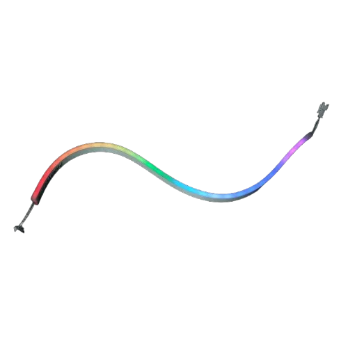 Neon Digital WHITE RGB LED-Strip Set 2 x 0.40m 