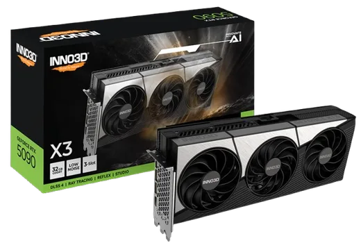 Inno3D GeForce RTX 5090 X3 32GB, vue 1