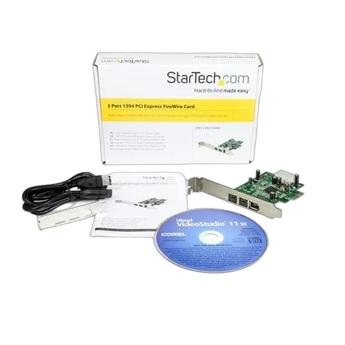 StarTech PCI-Express vers 3 ports Firewire — vue 4