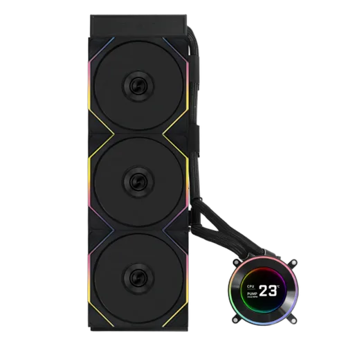 Lian-Li Hydroshift II LCD-C 360TL ARGB Noir — vue 2