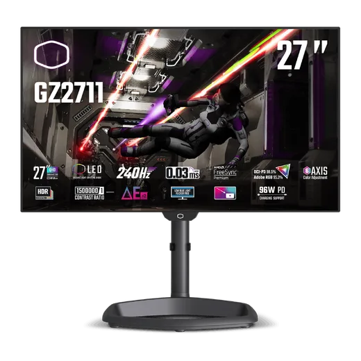 GZ2711 27"QHD OLED 240Hz/0.03ms/HDR/USB-C/FS-Prem