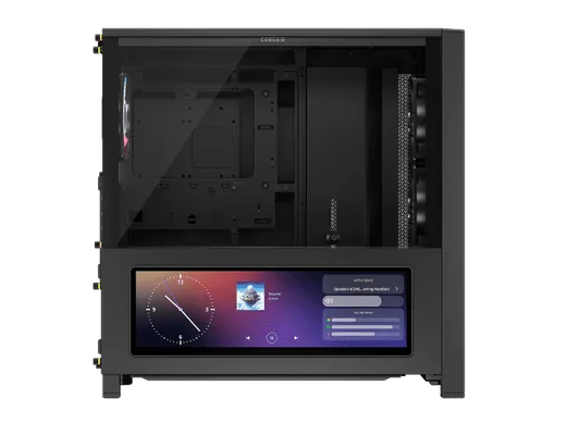 Corsair FRAME 4000D LCD RS ARGB Noir - MT/Sans Alim/E-ATX — vue 3