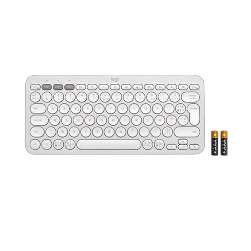Logitech PEBBLE KEYS 2 K380S TONAL WHITE — vue 15