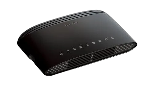 D-Link 8 Ports 10/100Mbps DES-1008D — vue 2