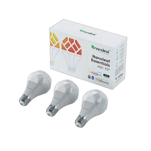 Nanoleaf Essentials Smart A19 Ampoule E27 - 3 pièces — vue 4