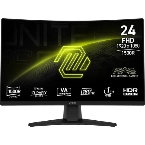 MSI MAG 242C - 23.6" CURVE FHD 180Hz 1ms Adaptive Sync — vue 1