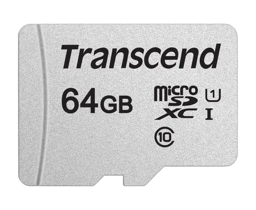 Transcend 64GB UHS-I U1 microSD w/o Adapter — vue 1