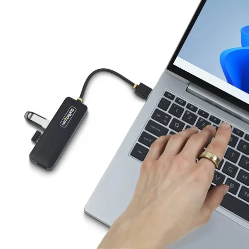 StarTech HUB USB-A 4 PORTS 5GBPS MINI — vue 9