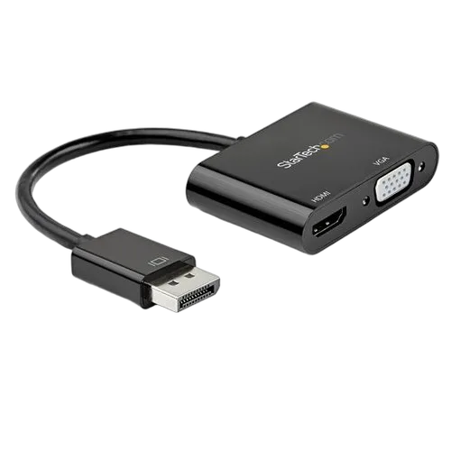 StarTech Adapter - DisplayPort to HDMI VGA - 4K60 — vue 1
