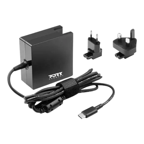 Port Chargeur secteur USB-C - 65W - Noir — vue 1