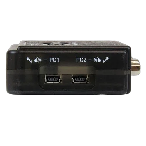 StarTech 2 Port USB KVM Switch w/Audio & Cables — vue 2