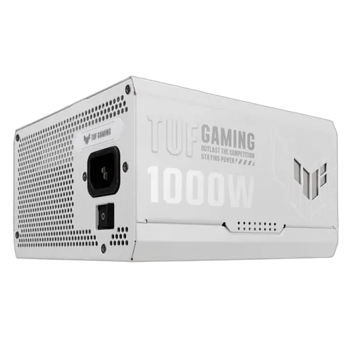 Asus ATX 1000W - 80+ GOLD - TUF GAMING 1000G White — vue 6