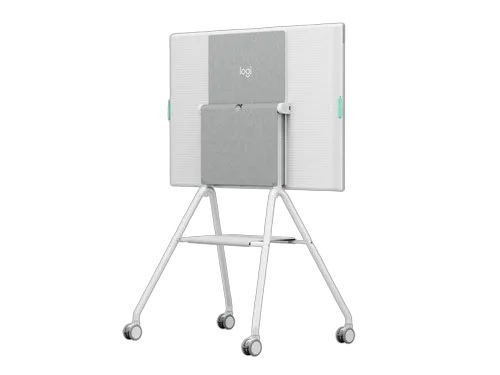 Logitech RALLY BOARD 65 CART WHITE — vue 3