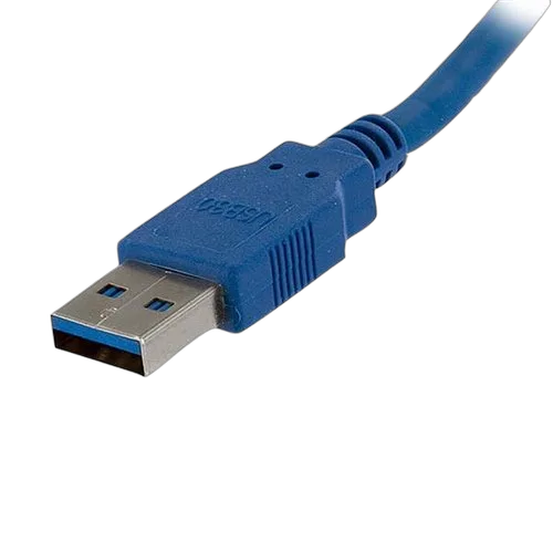 StarTech 1m Blue USB 3.0 Extension Cable M/F — vue 3