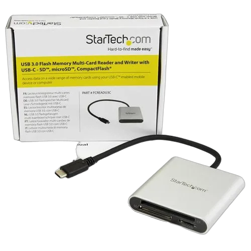 StarTech Lecteur Multi cartes mémoire USB 3.0 Type C — vue 4