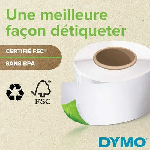 Dymo WHITE NAME BADGE LABELS — vue 11