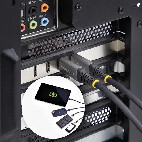 StarTech CARTE PCIE USB-C 4 PORTS USB — vue 9