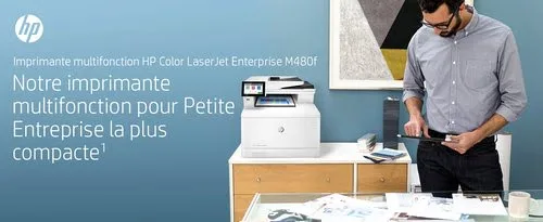 HP Color LaserJet Ent MFP M480f Printer (3QA55A#B19) — vue 8