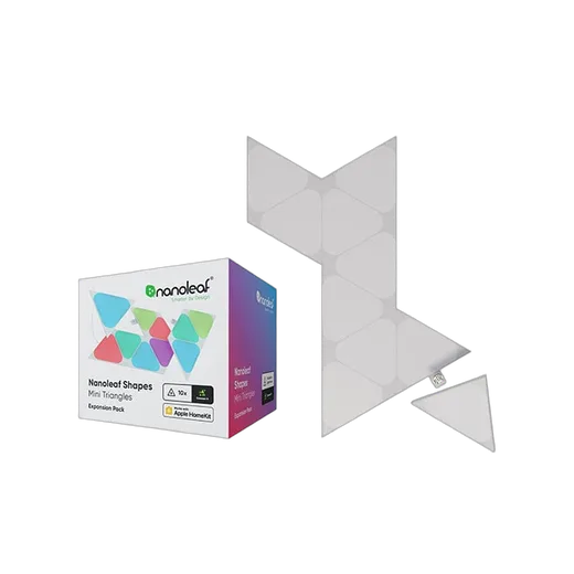 Nanoleaf Shapes Mini Triangles Pack Expansion - 10 pièces — vue 4