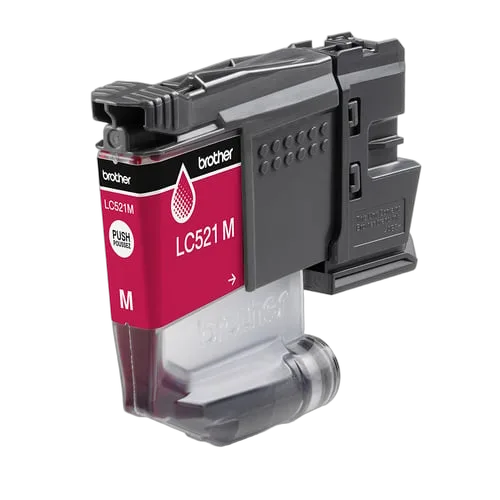 Brother Cartouche d'encre LC521M - Magenta — vue 5
