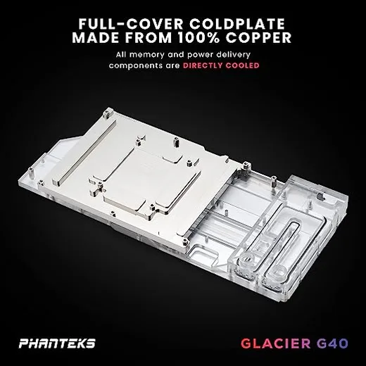 Phanteks Glacier G40 Waterblock pour RTX 4090 Gigabyte — vue 3