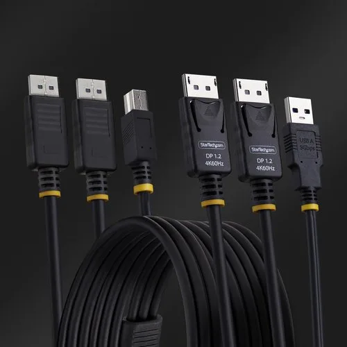 StarTech CABLE KVM DOUBLE DISPLAYPORT D — vue 5
