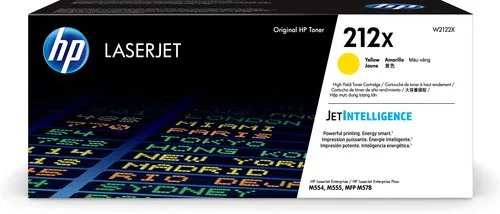 HP Toner 212X Jaune - W2122X — vue 1