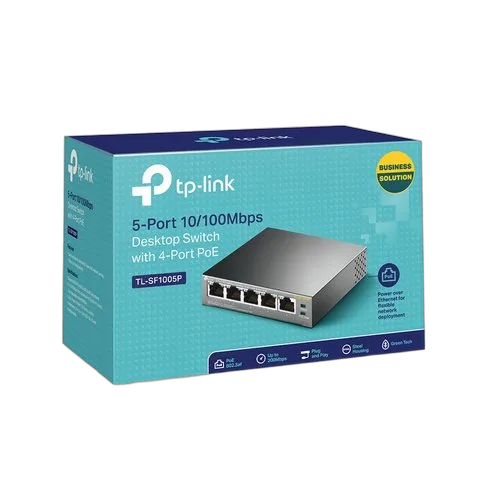 TP-Link 5-Port 10/100Mbps Desktop Switch PoE — vue 5
