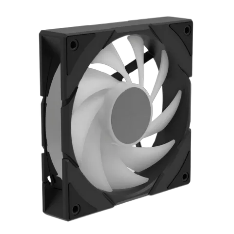 Deepcool R-EDF120-BKAPP86-G-1 + CG580 FAN HUB Noir — vue 2