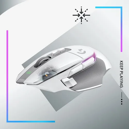 Logitech G502 X Plus - Sans-Fil - RGB - Blanc — vue 18