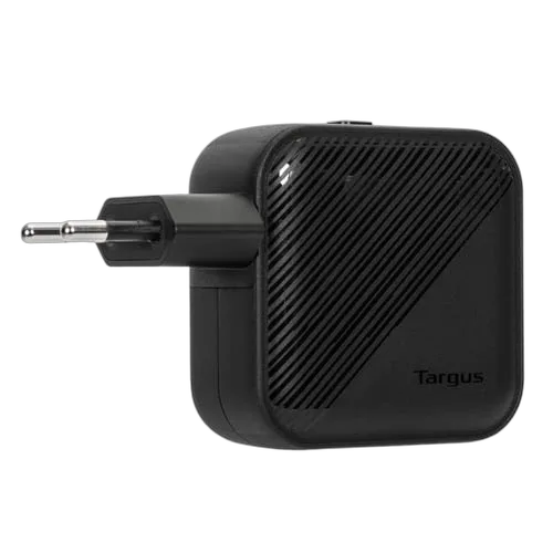 Targus Chargeur mural PowerElite GaN 65W - 2 ports - Noir — vue 2