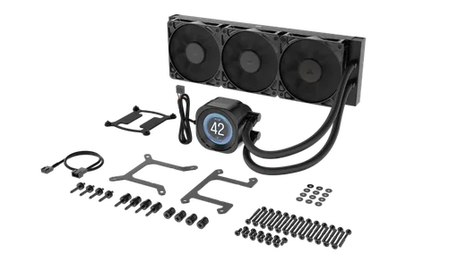 Corsair NAUTILUS 360 RS LCD - 360mm - Noir — vue 5