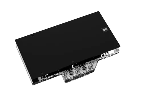 Alphacool Eisblock Aurora Acryl RTX4080 AMP Trinity + BackP — vue 3