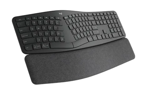 Logitech K860 for Business - Membrane - Sans-Fil - Graphite — vue 2