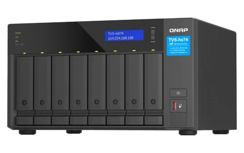 Qnap TVS-H874X-I9-64G - 8 HDD — vue 2