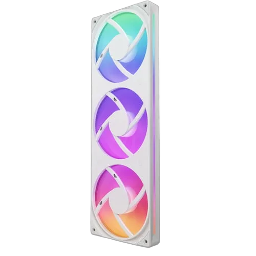 NZXT F360 RGB Core Fan (Single Frame) - Blanc — vue 2
