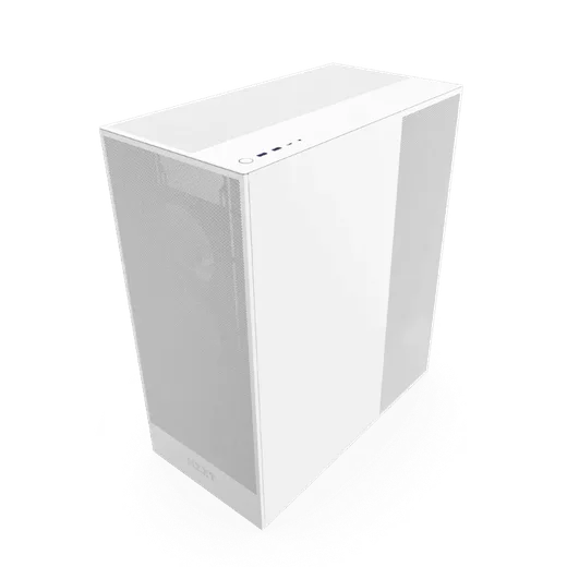 NZXT H7 Flow Blanc - MT/Sans Alim/E-ATX — vue 4