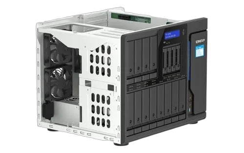 Qnap 16-Bay NAS Intel Atom C5125 8-core/8 — vue 3