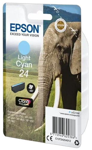Epson Ink/24 Elephant 5.1ml LCY — vue 2