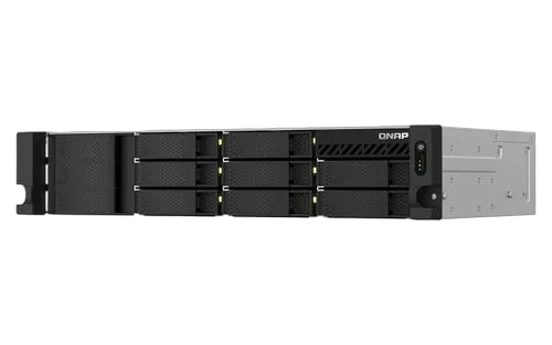 QNAP 8-bay short-depth rackmount NAS AM — vue 5